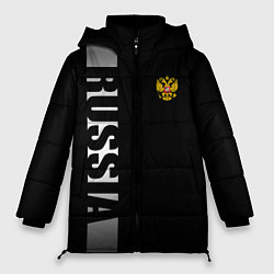Женская зимняя куртка Russia: Black Line