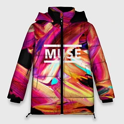 Куртка зимняя женская MUSE: Neon Colours, цвет: 3D-красный