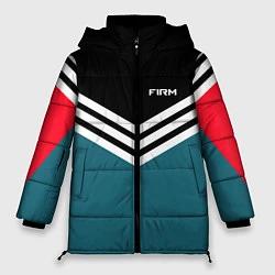 Куртка зимняя женская Firm 90s: Arrows Style, цвет: 3D-черный