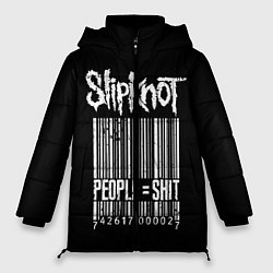 Куртка зимняя женская Slipknot: People Shit, цвет: 3D-черный