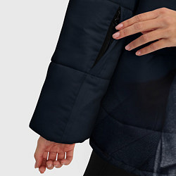 Куртка зимняя женская Benedict Cumberbatch, цвет: 3D-черный — фото 2