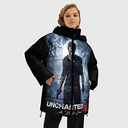 Куртка зимняя женская Uncharted 4: A Thief's End, цвет: 3D-черный — фото 2