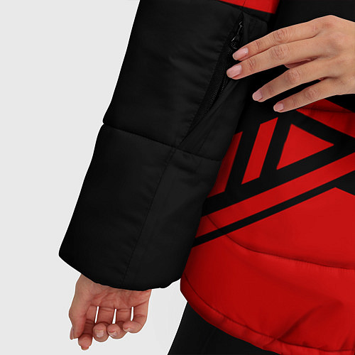 Женская зимняя куртка Honda: Techno Sport / 3D-Светло-серый – фото 5