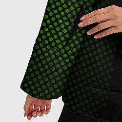 Куртка зимняя женская N7: Green Armor, цвет: 3D-черный — фото 2