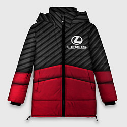 Куртка зимняя женская Lexus: Red Carbon, цвет: 3D-красный