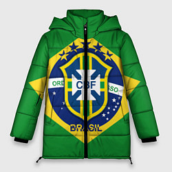 Куртка зимняя женская CBF Brazil, цвет: 3D-черный