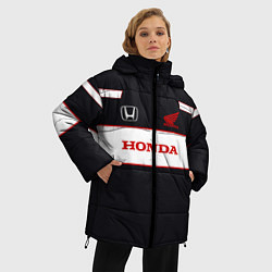Куртка зимняя женская Honda Sport, цвет: 3D-светло-серый — фото 2