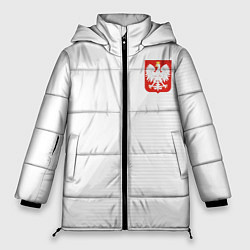 Куртка зимняя женская Poland Team: Home WC-2018, цвет: 3D-красный