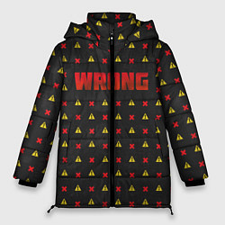 Куртка зимняя женская Wrong OBLADAET, цвет: 3D-красный