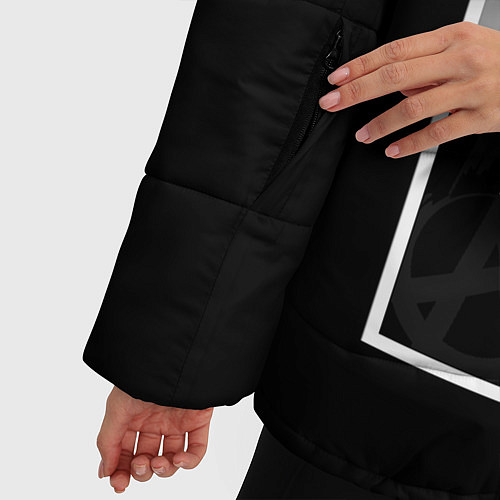 Женская зимняя куртка ASAP Rocky: Gold Edition / 3D-Светло-серый – фото 5