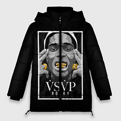 Куртка зимняя женская ASAP Rocky: Gold Edition, цвет: 3D-светло-серый
