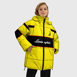 Куртка зимняя женская Lamborghini Style, цвет: 3D-черный — фото 2