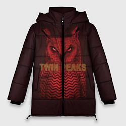 Куртка зимняя женская Twin Peaks: Red Owl, цвет: 3D-светло-серый
