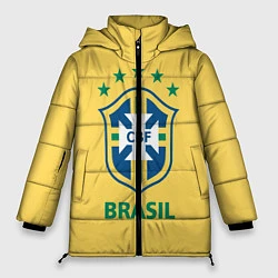Куртка зимняя женская Brazil Team, цвет: 3D-красный