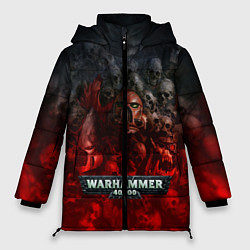 Куртка зимняя женская Warhammer 40000: Dawn Of War, цвет: 3D-черный