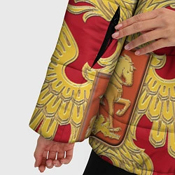 Куртка зимняя женская Сборная России: эксклюзив, цвет: 3D-красный — фото 2