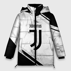 Куртка зимняя женская Juventus, цвет: 3D-красный