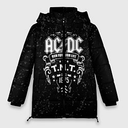 Куртка зимняя женская AC/DC: Run For Your Life, цвет: 3D-черный
