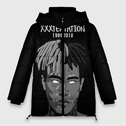 Куртка зимняя женская XXXTentacion: 1998-2018, цвет: 3D-светло-серый