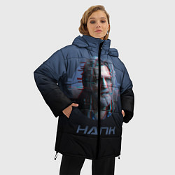 Куртка зимняя женская Hank Anderson, цвет: 3D-черный — фото 2