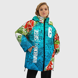 Куртка зимняя женская Rainbow Six: Sunsplash Pack, цвет: 3D-черный — фото 2