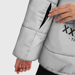 Куртка зимняя женская XXXTentacion RIP, цвет: 3D-черный — фото 2