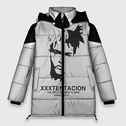 Куртка зимняя женская XXXTentacion RIP, цвет: 3D-красный