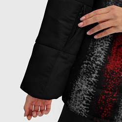 Куртка зимняя женская God of War: Black Style, цвет: 3D-черный — фото 2