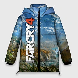 Куртка зимняя женская Far Cry 4: Ice Mountains, цвет: 3D-черный
