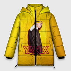 Куртка зимняя женская Yanix: Yellow Mood, цвет: 3D-черный