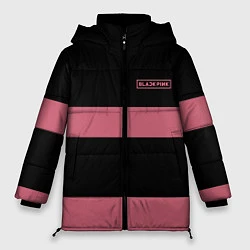 Куртка зимняя женская Black Pink: Logo, цвет: 3D-черный