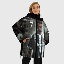 Куртка зимняя женская RONALDO 7, цвет: 3D-черный — фото 2