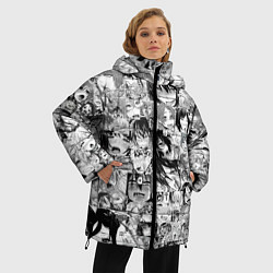 Куртка зимняя женская AHEGAO, цвет: 3D-черный — фото 2