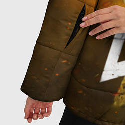 Куртка зимняя женская DOOM: Soldier, цвет: 3D-черный — фото 2