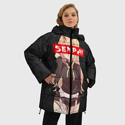 Куртка зимняя женская Senpai Baby, цвет: 3D-красный — фото 2
