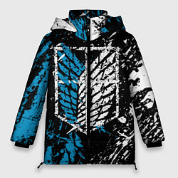 Куртка зимняя женская Разведкорпус, цвет: 3D-черный