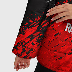 Куртка зимняя женская R6S: Red & White, цвет: 3D-красный — фото 2