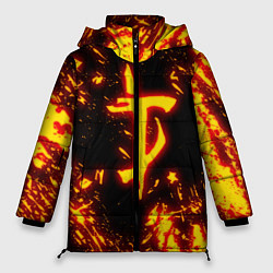 Куртка зимняя женская DOOM: The Crucible, цвет: 3D-черный