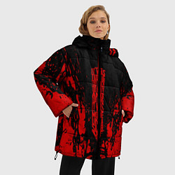 Куртка зимняя женская Berserk Sword, цвет: 3D-светло-серый — фото 2