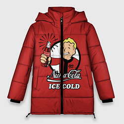 Куртка зимняя женская Nuka Cola: Ice Cold, цвет: 3D-черный