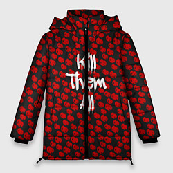 Куртка зимняя женская R6S: Kill Them All, цвет: 3D-черный