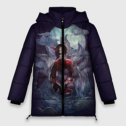 Куртка зимняя женская Ahri the Nine-Tailed Fox, цвет: 3D-светло-серый