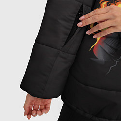 Куртка зимняя женская PUBG: Flame Soldier, цвет: 3D-светло-серый — фото 2