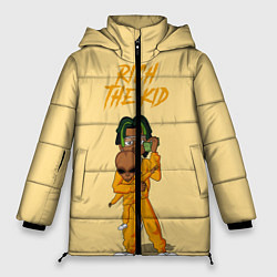 Куртка зимняя женская Rich The Kid, цвет: 3D-черный
