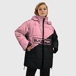 Куртка зимняя женская Black Pink, цвет: 3D-красный — фото 2