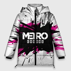 Куртка зимняя женская Metro: Exodus Purple, цвет: 3D-черный