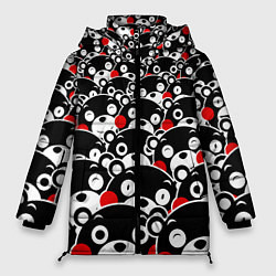Куртка зимняя женская Kumamons, цвет: 3D-черный