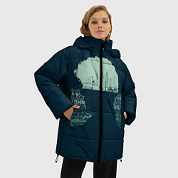 Куртка зимняя женская Sherlock, цвет: 3D-черный — фото 2
