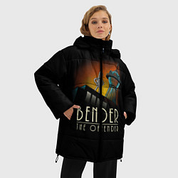 Куртка зимняя женская Bender The Offender, цвет: 3D-черный — фото 2