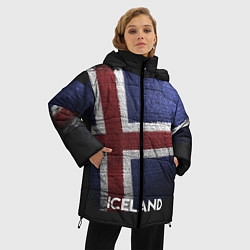 Куртка зимняя женская Iceland Style, цвет: 3D-черный — фото 2